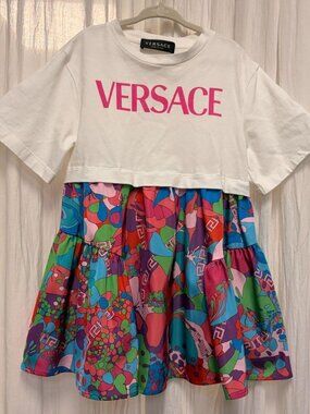 Versace Kids Floral Summer dress